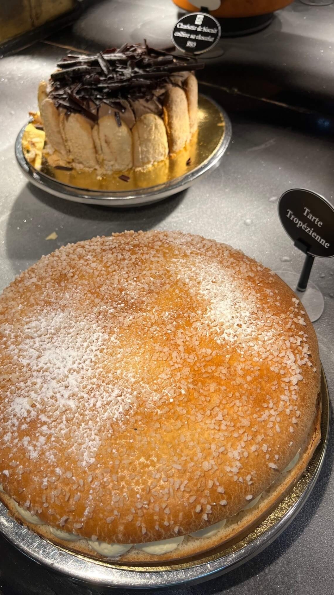 <p>Tarte Tropézienne<br />
Inspired by A. Escoffier<br />
1907 Culinary Guide<br />
Page 1065</p>
