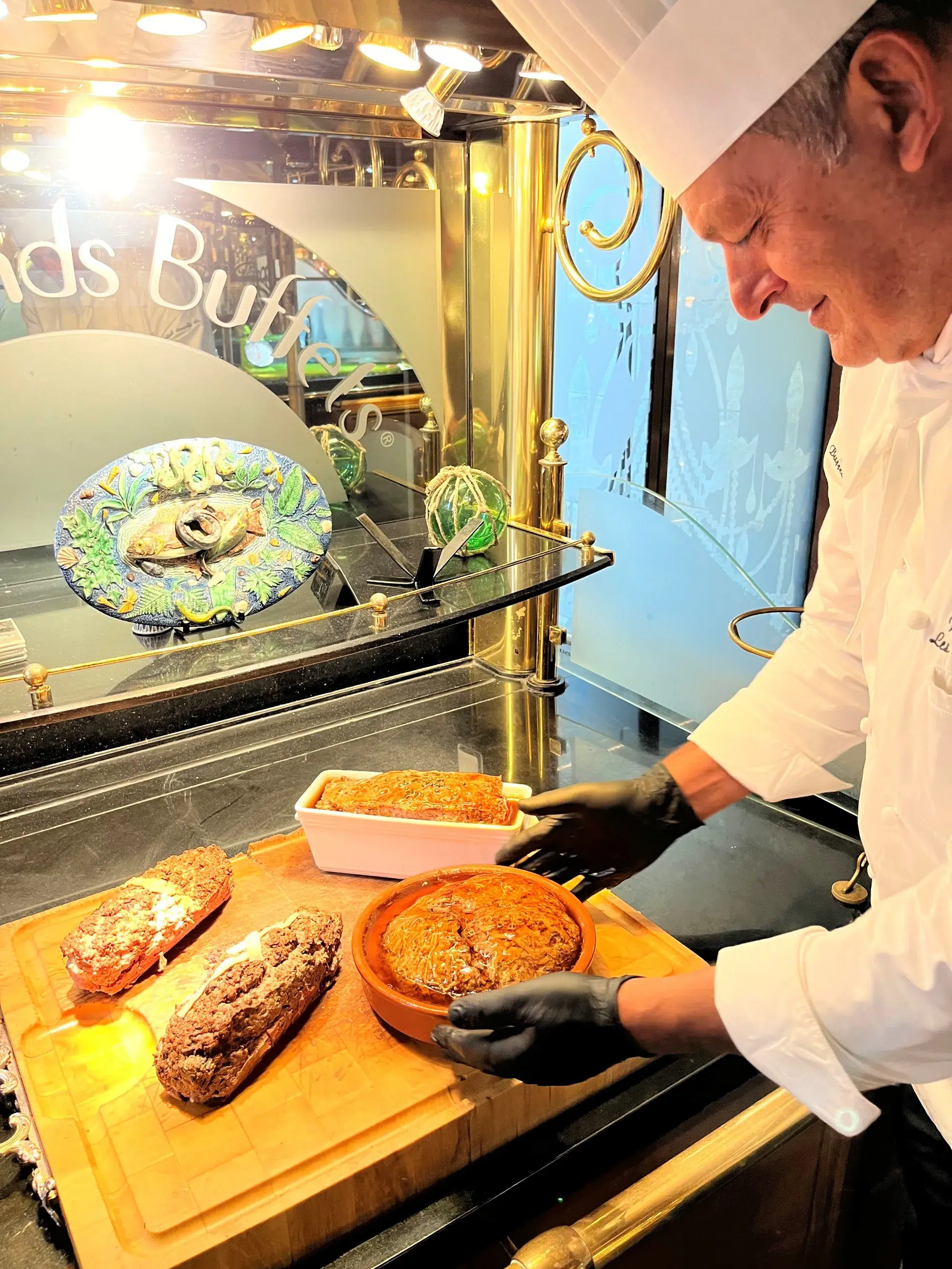 <p>The Grands Buffets cooked meats are homemade</p>
