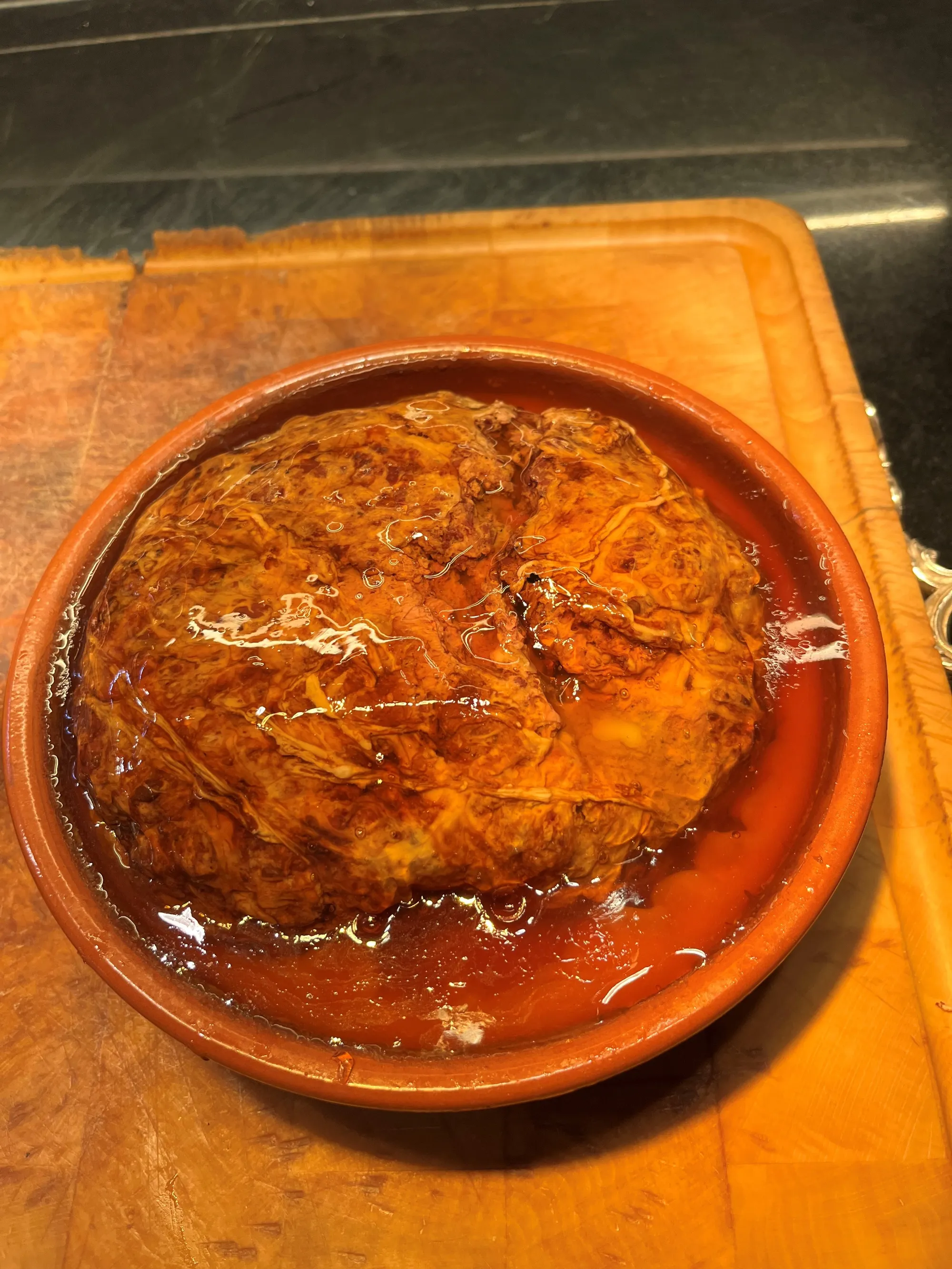 <p>Ayeronnais fricandeau, a Grands Buffets speciality</p>
